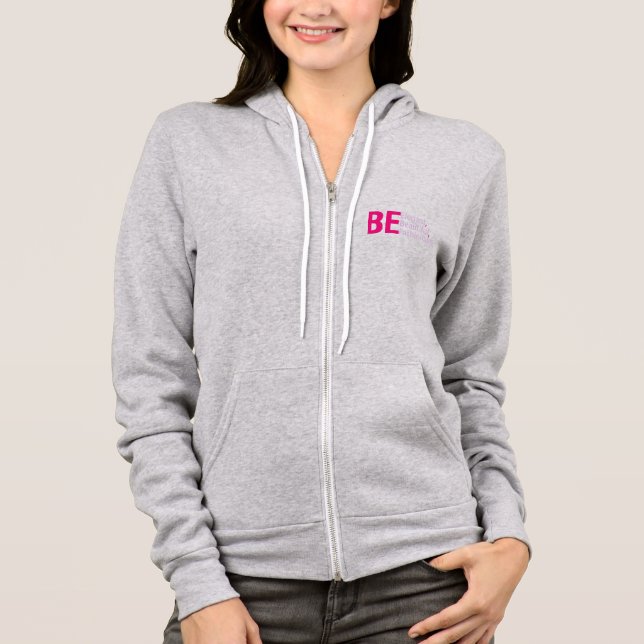 Elegant Text Motivational Quotes  Hoodie (Front)