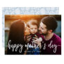 Elegant Text Photo Mother's Day Card