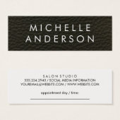 Elegant Texture (Appointment Card) (Front & Back)