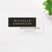 Elegant Texture (Appointment Card) (Desk)