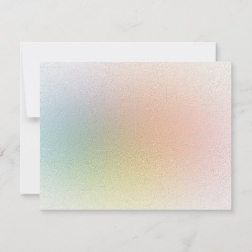 Elegant Textured Look Abstract Colorful Blank Note Card