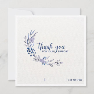 Elegant Thank You Card