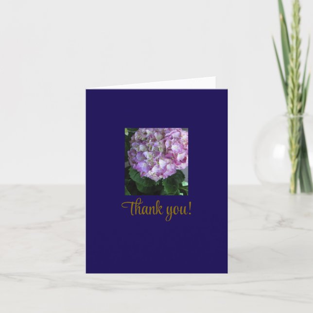 Elegant Thank you card (Front)