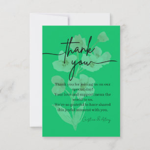 Elegant Thank You Card