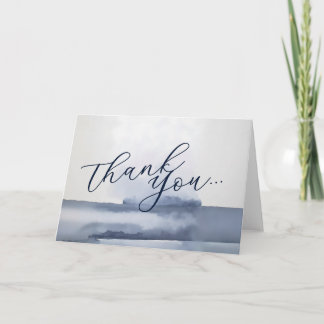 Elegant Thank You Card Watercolor Style