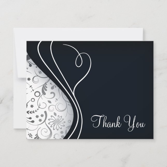 Elegant Thank you cards (Front)
