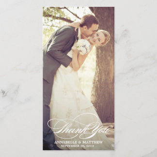 Elegant Thank You Script Wedding Overlay
