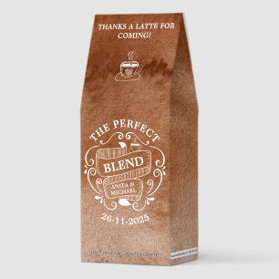 Elegant The Perfect Blend Espresso Initial Brown Roasted Coffee