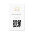 Elegant Therapist Faux Gold Lotus Wellness Spa