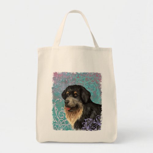 Elegant Tibetan Mastiff Tote Bag