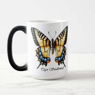 Elegant Tiger Swallowtail Butterfly Wrap Color Morph Mug