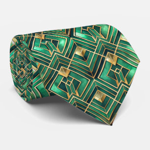 Elegant tiled Art Deco pattern  Neck Tie
