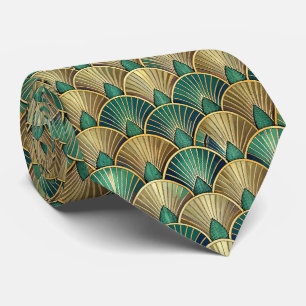 Elegant tiled Art Deco pattern  Neck Tie