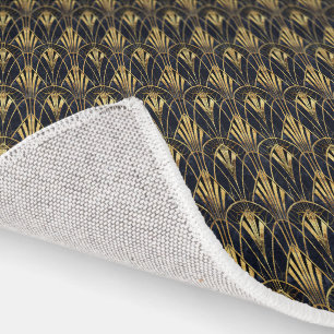 Elegant tiled Art Deco pattern Rug
