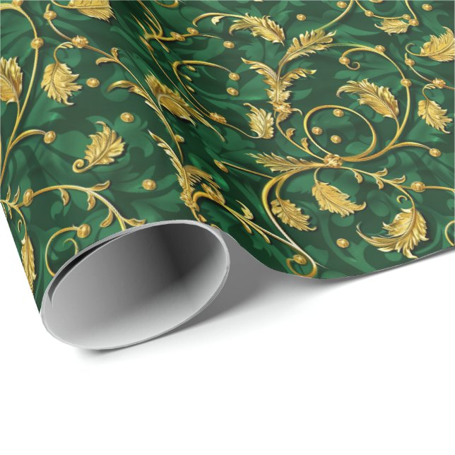 Elegant tiled pattern  wrapping paper (Roll Corner)