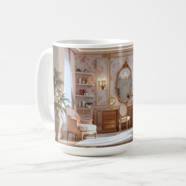 Elegant & Timeless Mood Coffee Mug (Front Left)