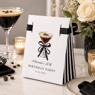 Elegant Tini bit older birthday Thank you Favor Boxes