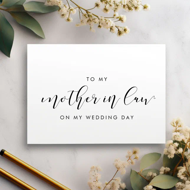 Crisp Card To Mother In Law On Wedding Day Image for Mobile Crisp Card To Mother In Law On Wedding Day Image for Mobile