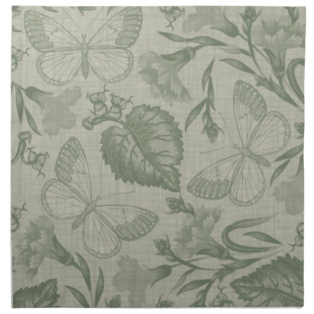 Elegant Toile (3).jpg Napkin (Front)