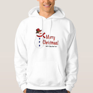 Elegant Top Hat Snowman Ugly Sweater Sweatshirt
