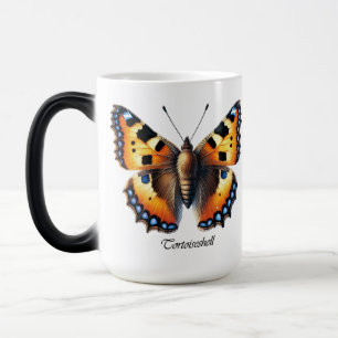 Elegant Tortoise Shell Butterfly Wrap Color Morph Mug