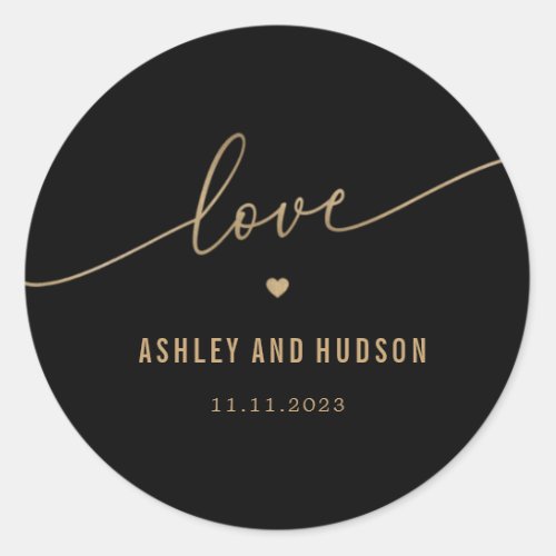 Elegant Touch EDITABLE COLOR Wedding Stickers