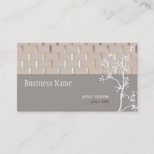 Customizable Elegant Tranquility Business card