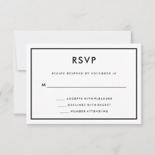 Elegant Travel Theme Wedding Map on Back RSVP Card