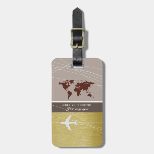 elegant traveler baggage identify luggage tag