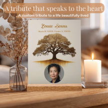 Elegant Tree of Life Custom Memorial