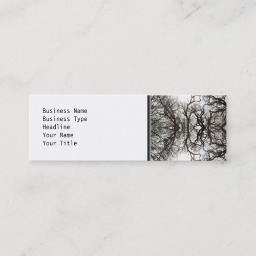 Elegant Tree Pattern Business Cards
