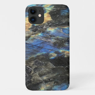 Elegant Trendy Chic Labradorite Crystal Stone iPhone 11 Case