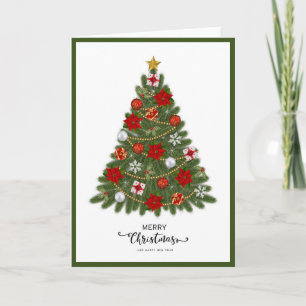 Elegant Trendy Contemporary Folded  Card