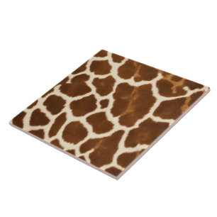 Elegant Trendy Cow Faux Leather Collection Ceramic Tile