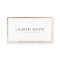Elegant trendy gold foil frame minimal modern