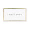 Elegant trendy gold foil frame minimal modern