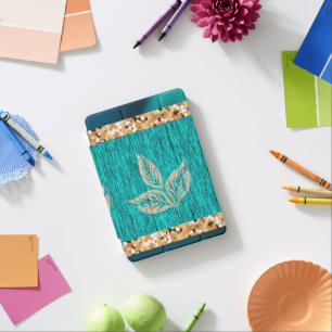 Elegant Trendy Teal iPad Mini Cover