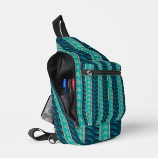  Elegant Trendy Teal Sling Bag