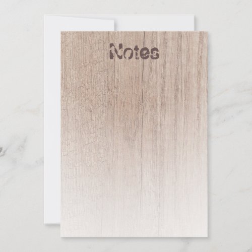 Elegant Trendy Template Distressed Text Wood Look