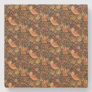 Elegant Trendy William Morris Paper Napkin Stone Coaster