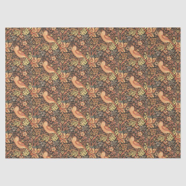 Elegant Trendy William Morris  Tissue Paper (Front)