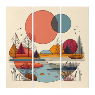 Elegant Triptych Art – Transform Your Space with 