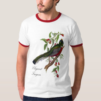 Elegant Trogon vintage illustration by John Gould T-Shirt