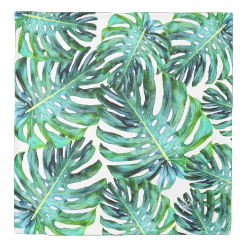 Elegant Tropical Hawaii Monstera Leaf Photography