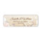 Elegant Tropical Starfish Beach Wedding Address