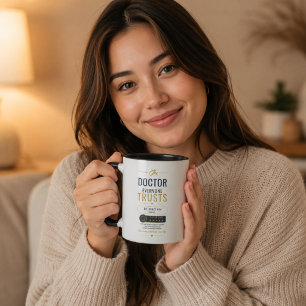 Elegant Trusted Doctor Oncology Appreciation Mug