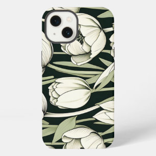 Elegant Tulip Bloom Botanical iPhone 13 Case