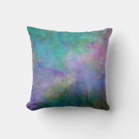 elegant turquoise and purple  watercolor design