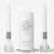 Elegant “Two Become One” Wedding Unity Candle Set