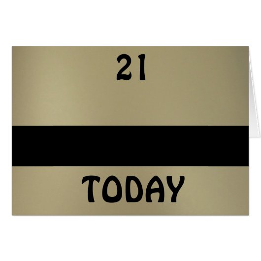 Elegant Two Tone Cards (Front Horizontal)